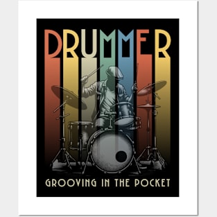 Drummers can't hide their stripes Posters and Art